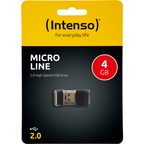 (Intenso) USB Flash drive 4GB Hi-Speed USB 2.0, Micro Line - ML4 slika 1