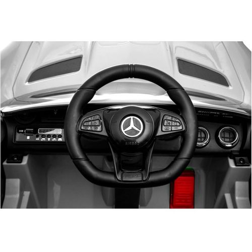 Licencirani Mercedes GTR srebrni lakirani - auto na akumulator slika 5