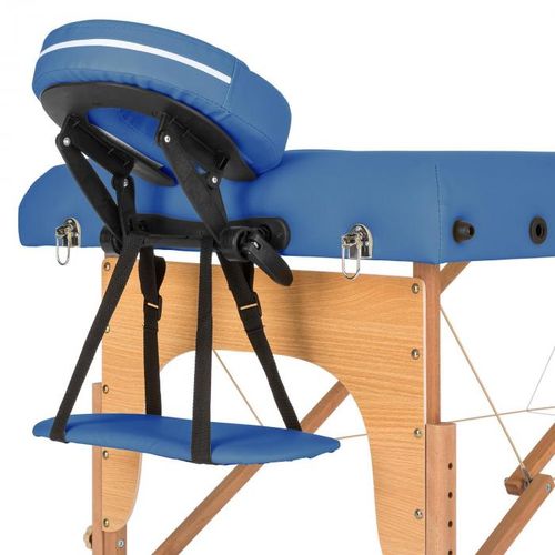 KLARFIT Mt 500 stol za masažu, Plava slika 6
