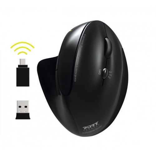 PORT Mouse BT+WiFi (900706-BT) Ergonomic Rechargeable slika 8