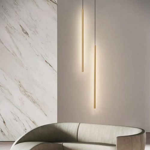 Stropni luster LED APP1414-C GOLD 100cm slika 3