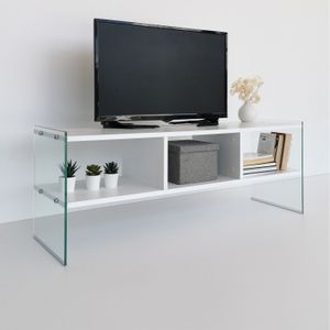 TV400 White TV Stand