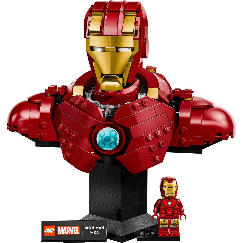LEGO 76327 Iron Man MK4 Bust slika 2