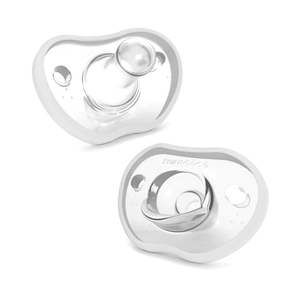 Nanobébé® Silikonska duda varalica Flexy 3m+, 2kom - Bijela