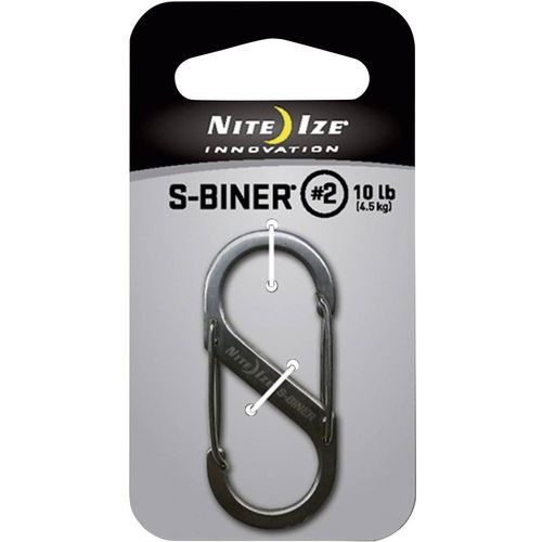 NITE Ize NI-SB2-03-11 karabiner  S-Biner Gr. 2  50 mm x 22 mm  1 St. slika 6