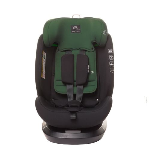 4BABY autosjedalica I-Size (40-150 cm) Roto-fix dark green slika 11