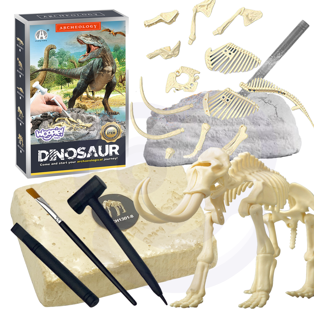 WOOPIE Kreativna igračka Arheološka iskopavanja kostura dinosaura slika 1