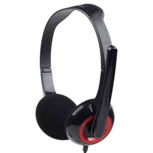 Gembird MHS-002 Stereo Headset with Volume Control, 3.5mm Stereo, Black slika 1