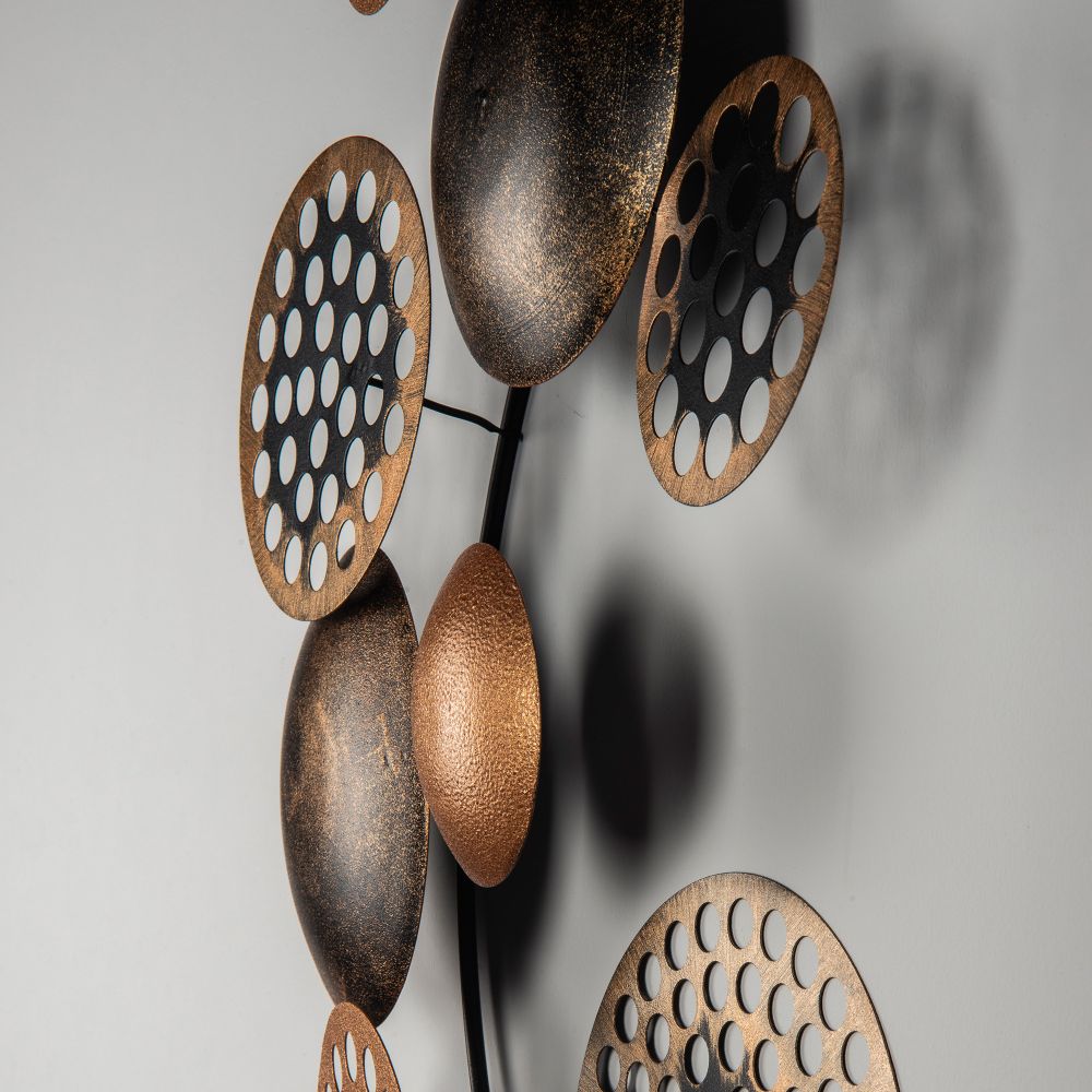 Decorative metal wall accessory Bronte - CH103-3, colour: multicolor slika 5