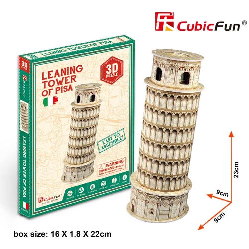 Cubicfun Puzzle Leaning Tower Of Pisa S slika 1