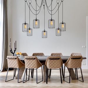 Tel - 6626 Black Chandelier