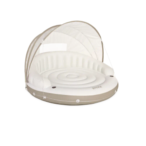 Intex dušek plutajući otok sa nadstrešnicom 199x150 cm 58292EU