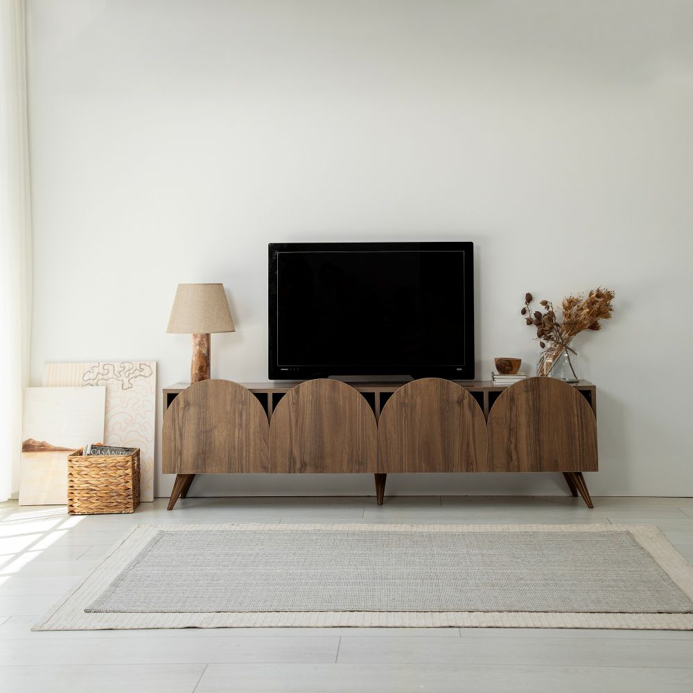 TV Stalak 'Mesta - Walnut v2' od Oraha slika 2