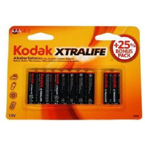KODAK Alkalne baterije EXTRALIFE AAA/10kom slika 1