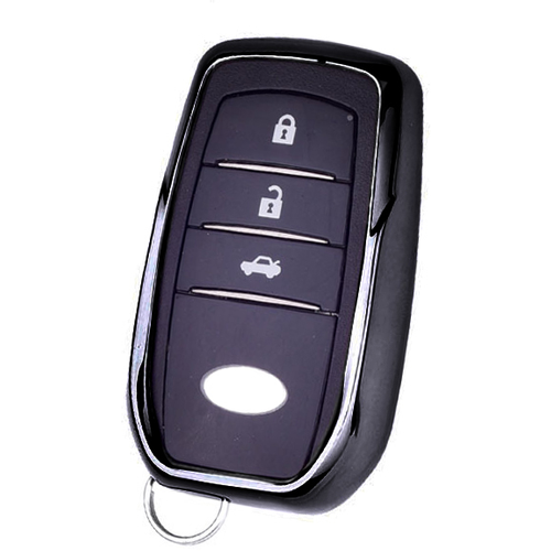 Privezak za kljuceve za auto Toyota Crown/Camry/Corolla crni slika 1