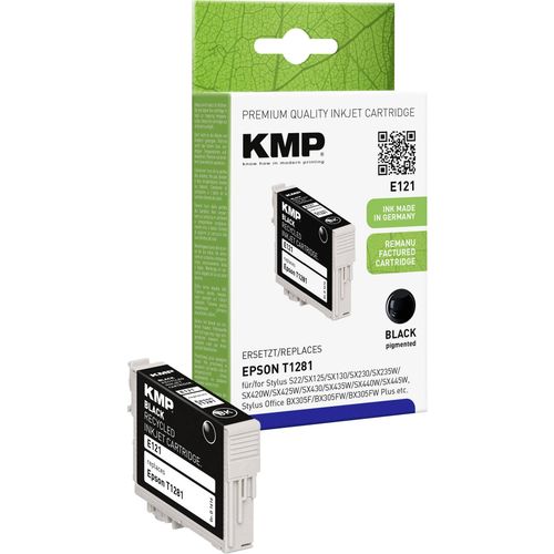 KMP tinta zamijenjen Epson T1281 kompatibilan  crn E121 1616,0001 slika 3