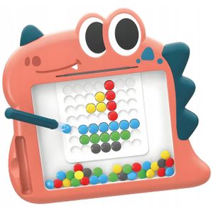 Woopie Montessori magnetna ploča za djecu MagPad, crveni dinosaur 