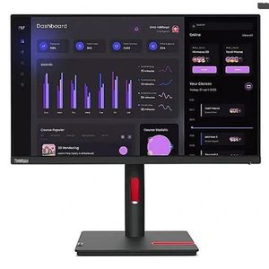 Monitor Lenovo 24" ThinkVision T24i-30, 63CFMATXEU, FHD, 4ms, HDMI