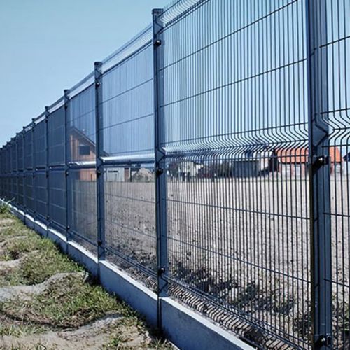 Panel 3D ograda, Zn+PVC, 250x103cm, 4mm, antracit slika 2