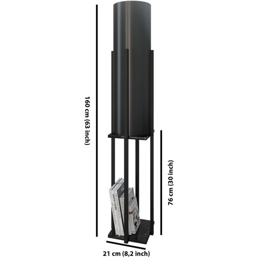 Dor - Black v2 Black Floor Lamp slika 2