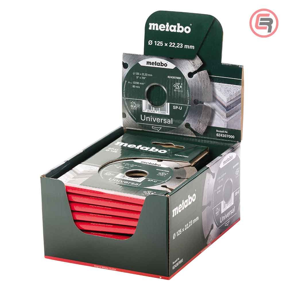 Metabo Dijamantna Rezna Ploča Universal 125 x 22,23 mm SP/U - 624307000 slika 2