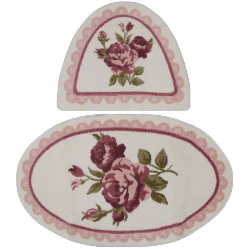 Rosa - Pink Pink Bathmat slika 5