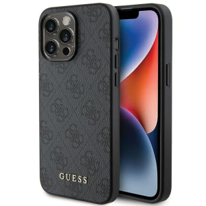 Originalna GUESS Hardcase GUHCP15XG4GFGR futrola za iPhone 15 PRO MAX (4G metalni logo / siva)