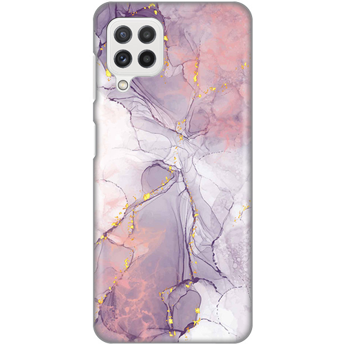 Torbica Silikonska Print za Samsung A22 4G Pink Marble slika 1