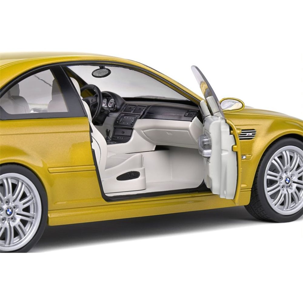 Solido BMW E46 M3 Coupé Phoenix Yellow 2000 1:18 slika 6