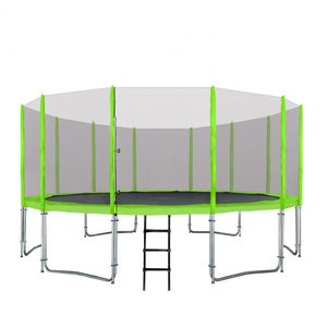 Trampolin 16FT 487cm - zeleni