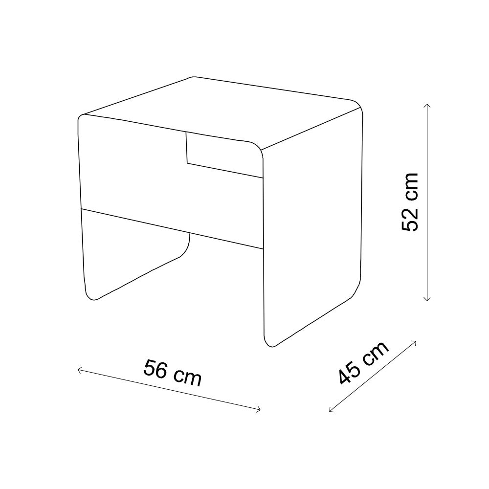 Stranska stolica "Shb-013" - boja: Crna slika 4