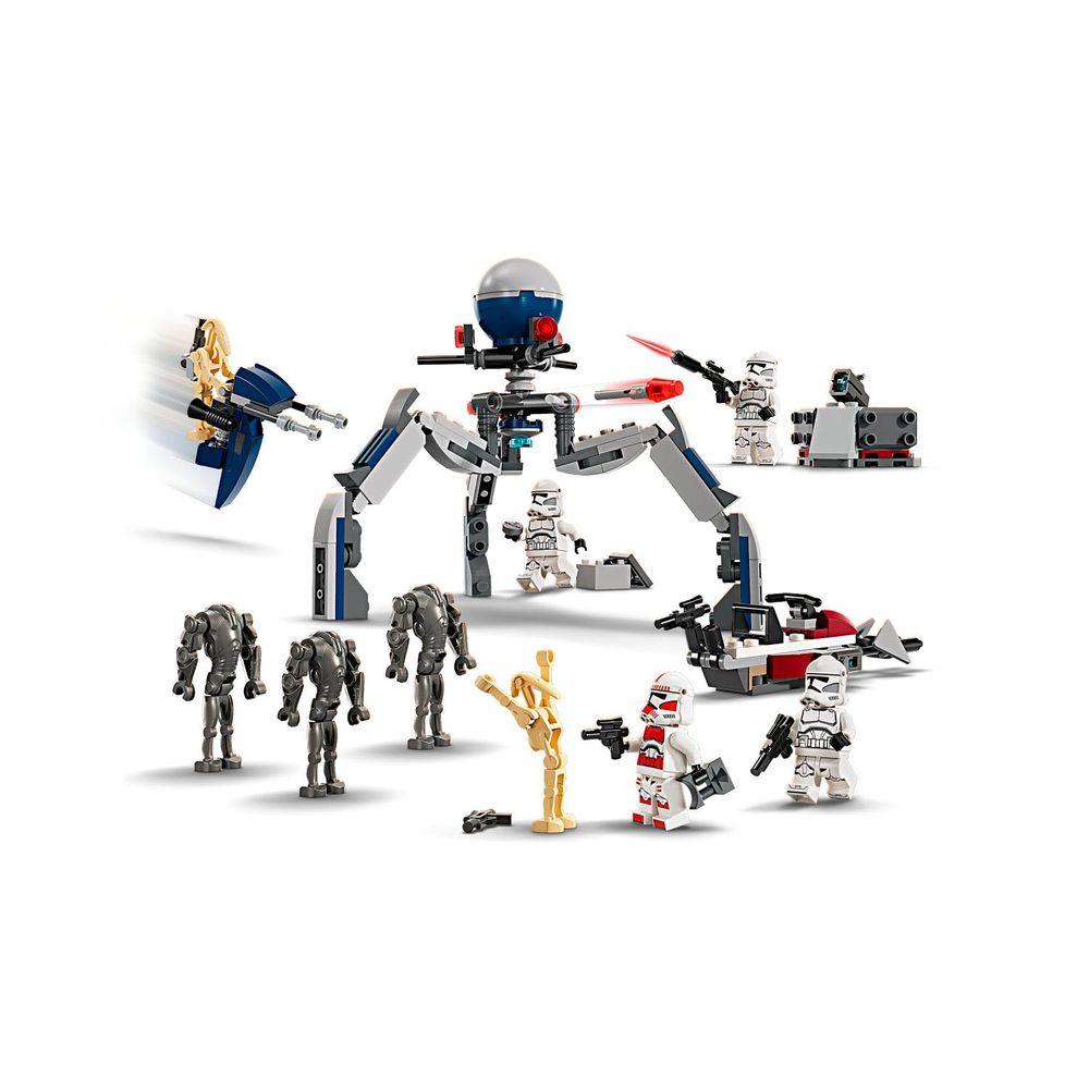 LEGO 75372 Clone Trooper & Batlle Droid - Borbeni komplet slika 5