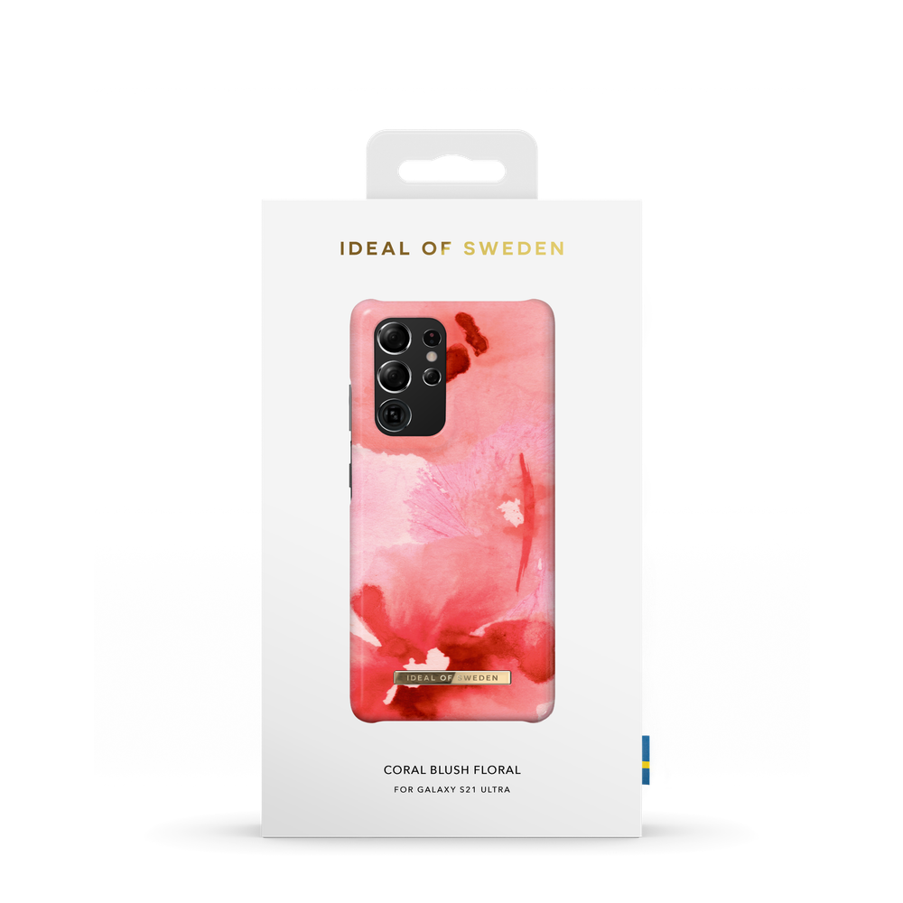 iDeal of Sweden Maskica - Samsung Galaxy S21 - Coral Blush Floral slika 1