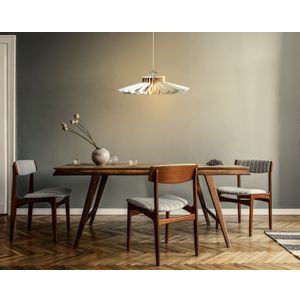 Elegantni Luster sa Bijelim MDF Tijelom i Dizajnom Margarete