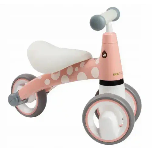 Ecotoys balans bicikl Flamingo, roza slika 6