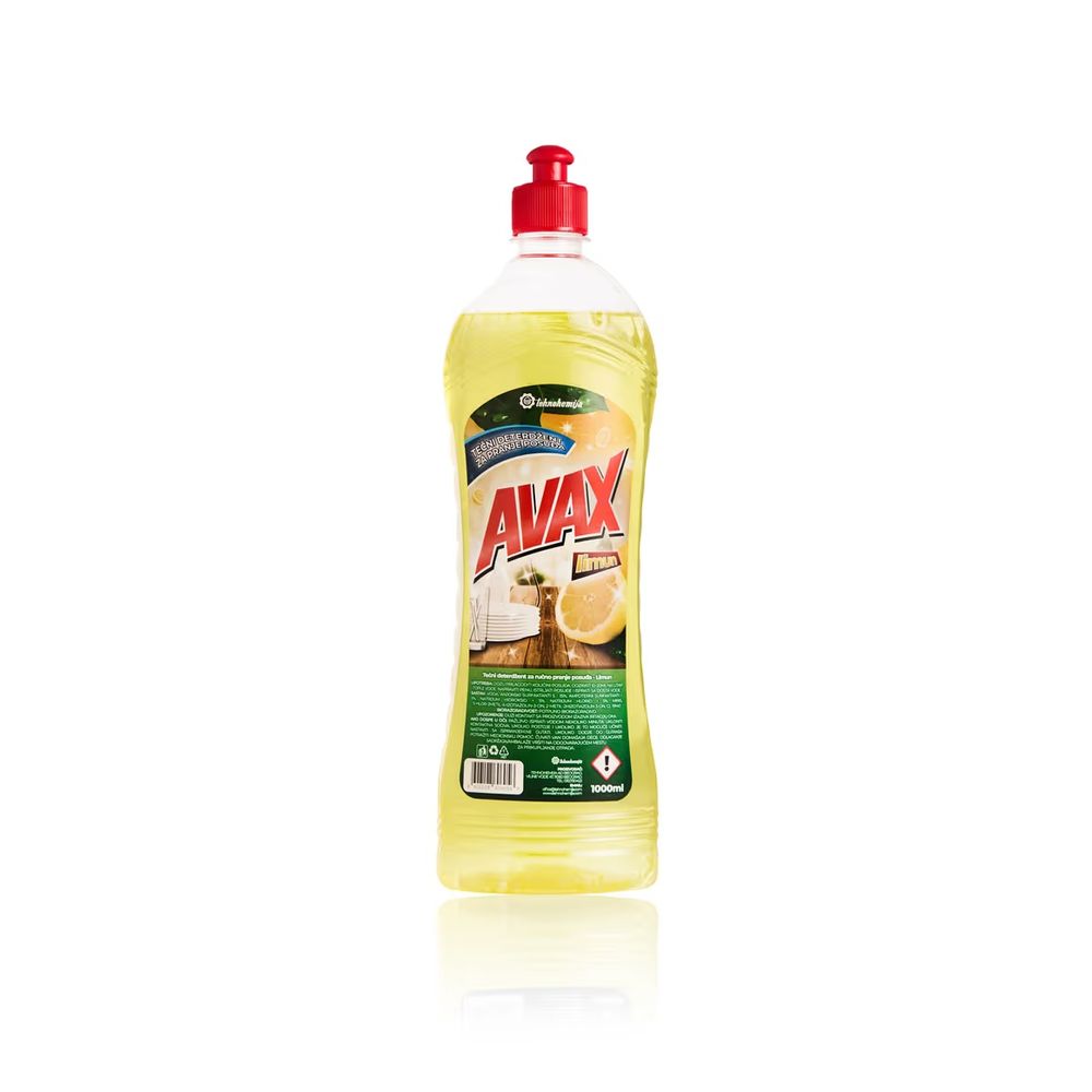 Avax Deterdžent za suđe limun 1L slika 1