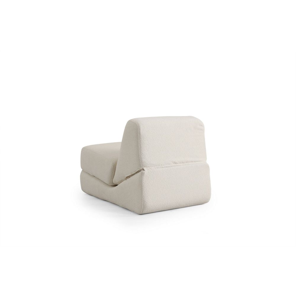 Sofa na razvlačenje Origami za 1 osobu - Bijela slika 4