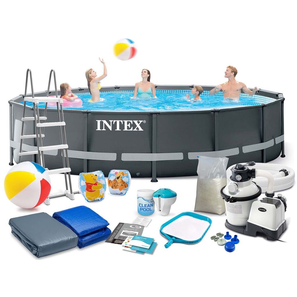 Okvirni vrtni bazen 488 x 122 cm 17u1 intex 26326 slika 1