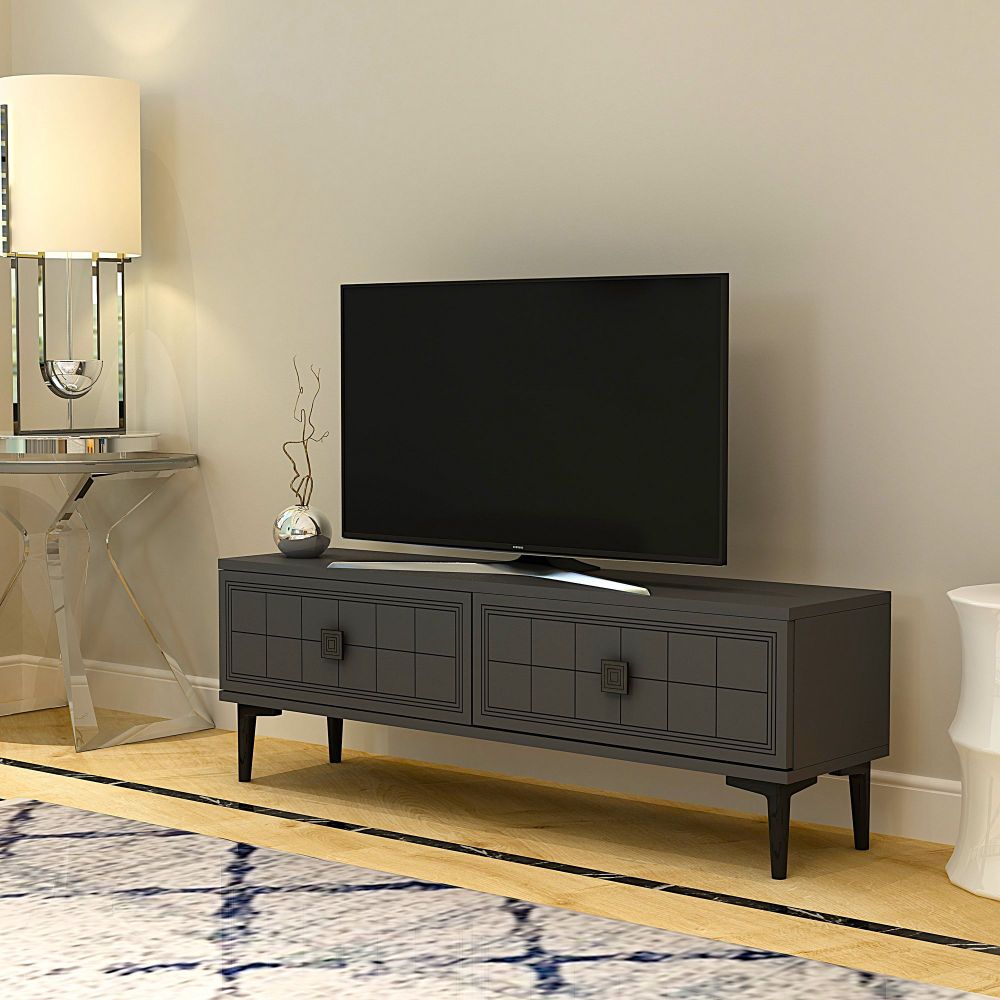 TV Stalak Yuka 120 u Antracit Boji slika 2