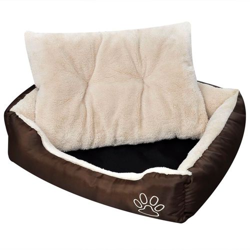 Topli krevet za pse s podstavljenim jastukom M slika 22