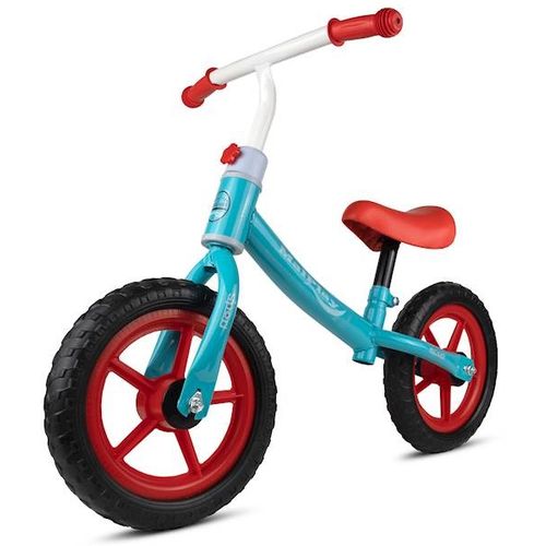 Dječji Cross-country bicikl bez pedala crveno-plavi slika 1