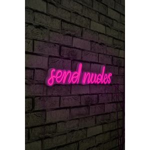 Wallity Ukrasna plastična LED rasvjeta, Send Nudes - Pink