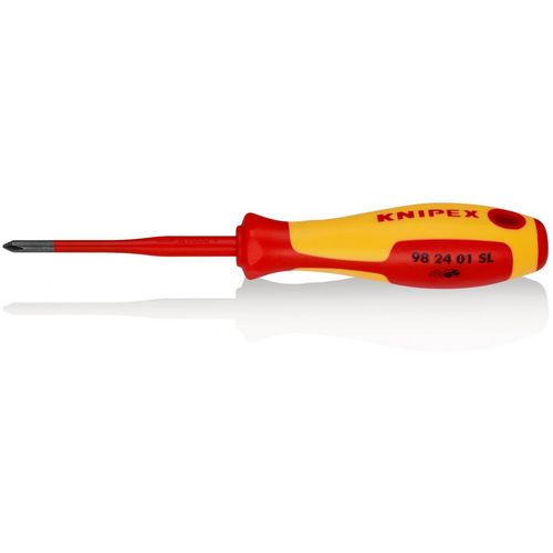 Knipex odvijač Slim krstasti 1000V VDE PH1 98 24 01 SL slika 1