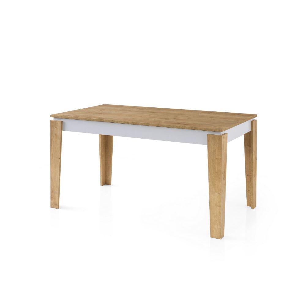 Cunda - 2982 OakWhite Produživi Sto za Jelo slika 2
