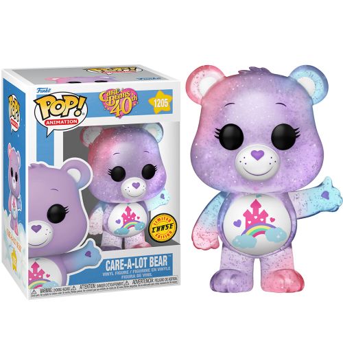 Funko POP figura Care Bears 40. obljetnica Care a Lot Bear Chase slika 3