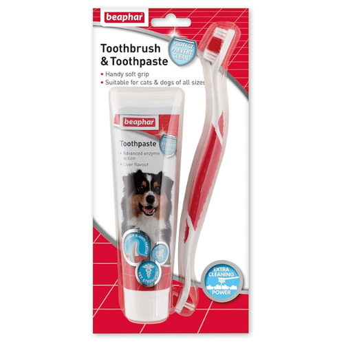 Beaphar Toothbrush &amp; Toothpaste slika 1