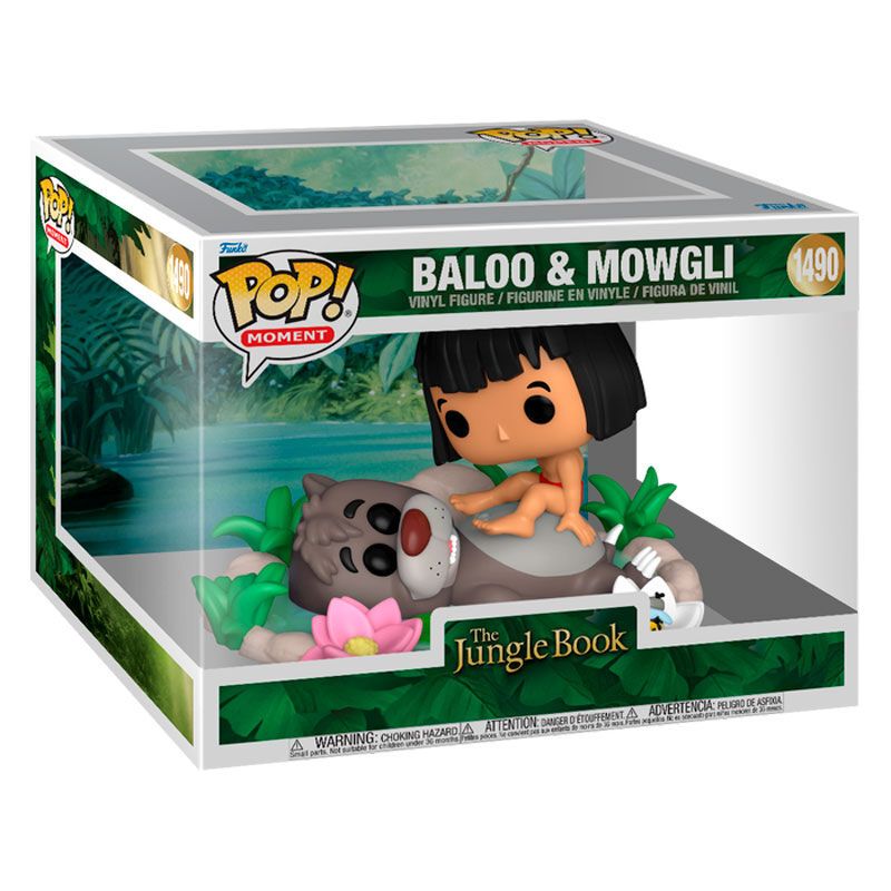 FUNKO POP figura Moment Disney Knjiga o džungli Baloo i Mowgli image