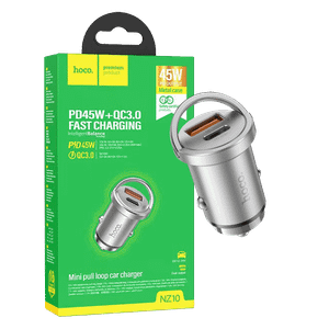 hoco. Auto punjač, brzi, PD45W+QC3.0 - NZ10 Handy