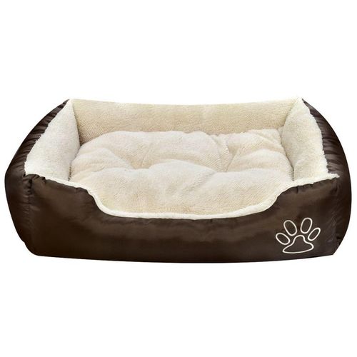 Topli krevet za pse s podstavljenim jastukom L slika 4