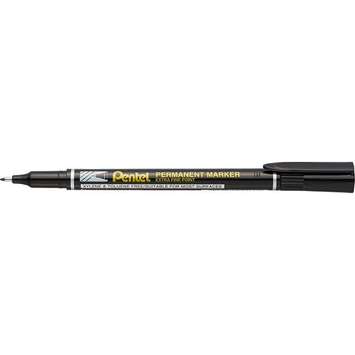 Flomaster fineliner PENTEL 0,5 permanent NF450-A crni slika 1